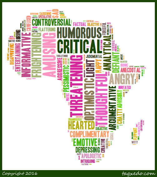 words Africa